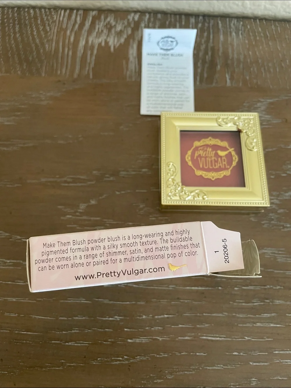 NIB Blush Compact - Pretty Vulgar
